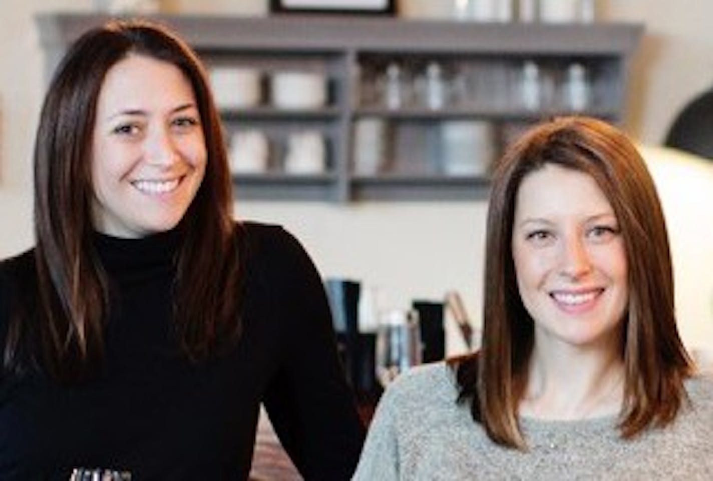 Cast Iron Communications co-founders: Dara Levine is on the left, Kelsey Perrigo on the right.