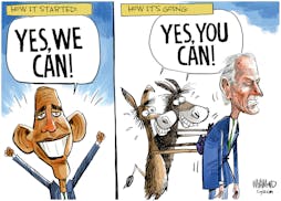 Editorial cartoon: Dave Whamond on the catchphrase