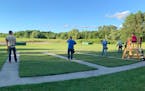 Trapshooters had clear weather Tuesday during league night at Park Sportsmens Club in Orono. The club, first organized in 1939, is a slice of American