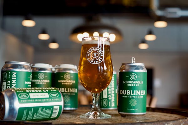 Minneapolis Cider Company’s Dubliner won two medals for its Irish coffee cider.