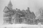 The Ames-Lamprey house, as pictured in 1900,  was a Victorian masterpiece that built by a shovel fortune and with a tenuous connection to the 2019 mov