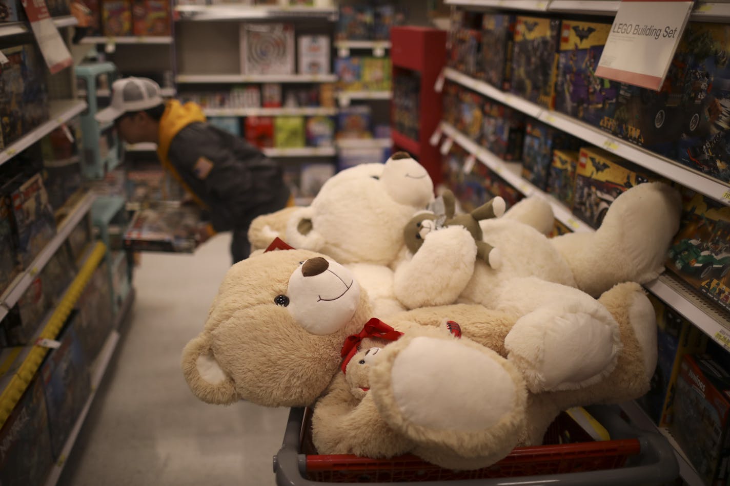 Target could gain market share because of the Toys 'R' Us bankruptcy, boosting toy sales.