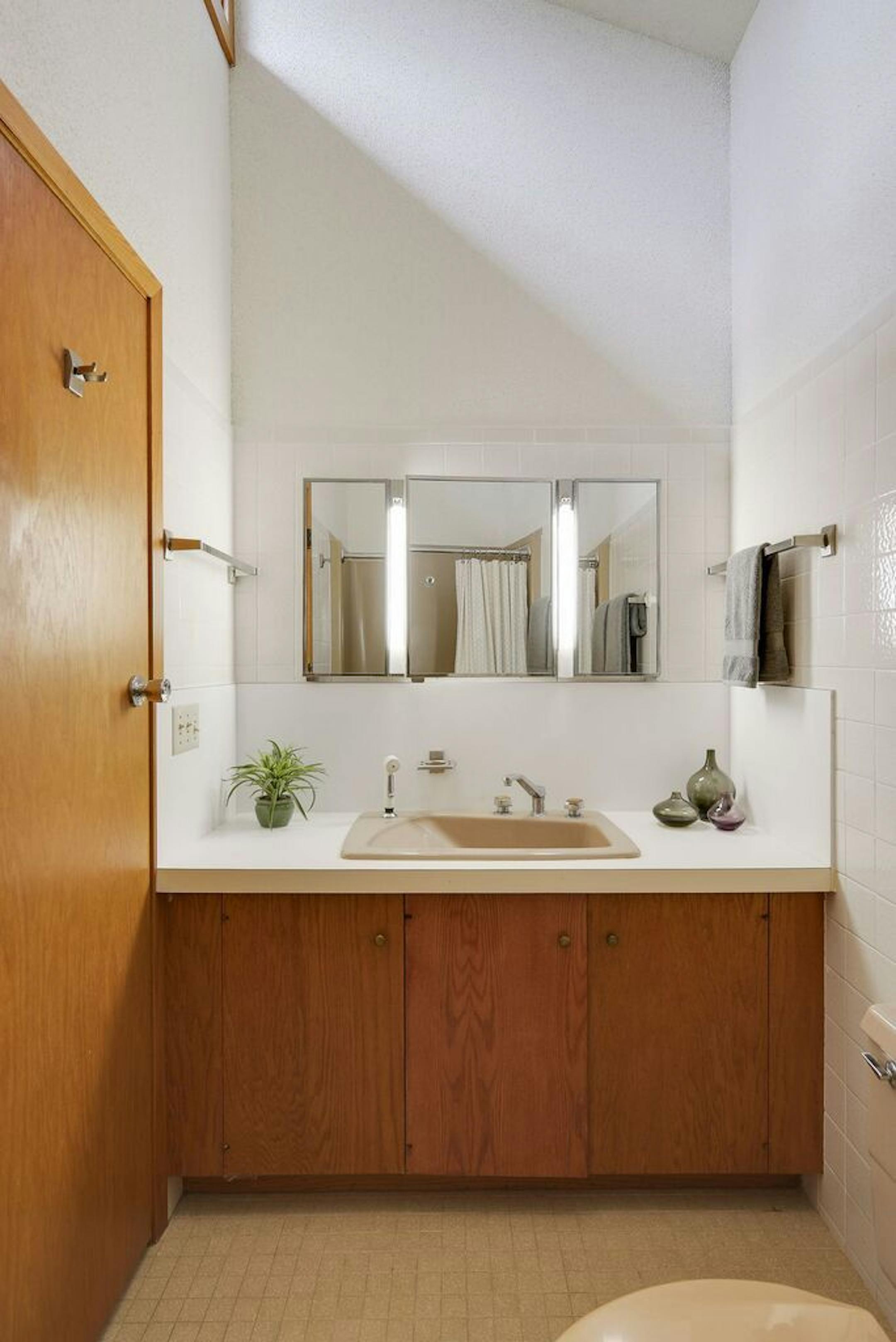 A bathroom.