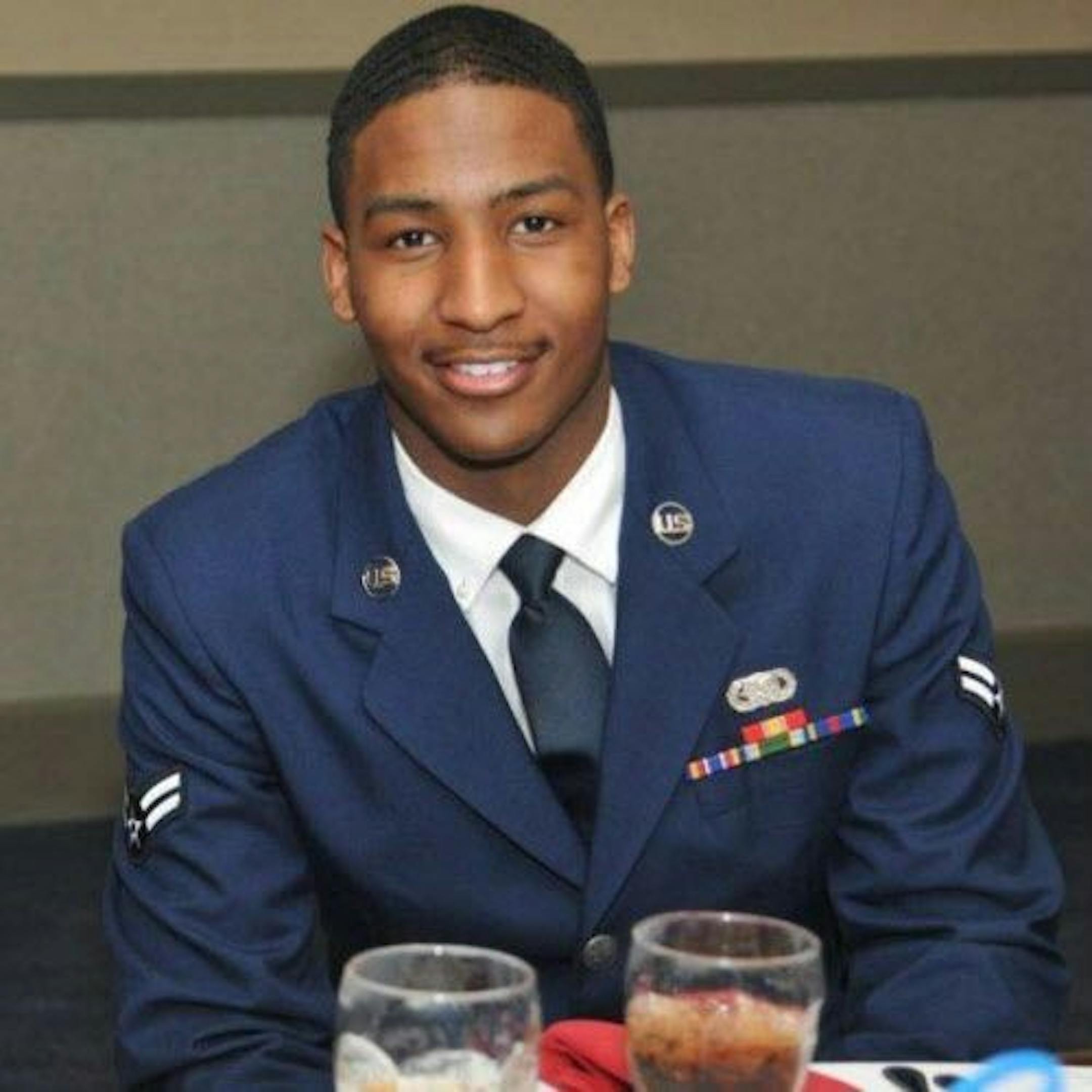 Marcell Willis, 21, was active duty Air Force, assigned to the Grand Forks Air Force base. He fatally shot one Wal-Mart employee and wounded another in the store early Tuesday, police said.
