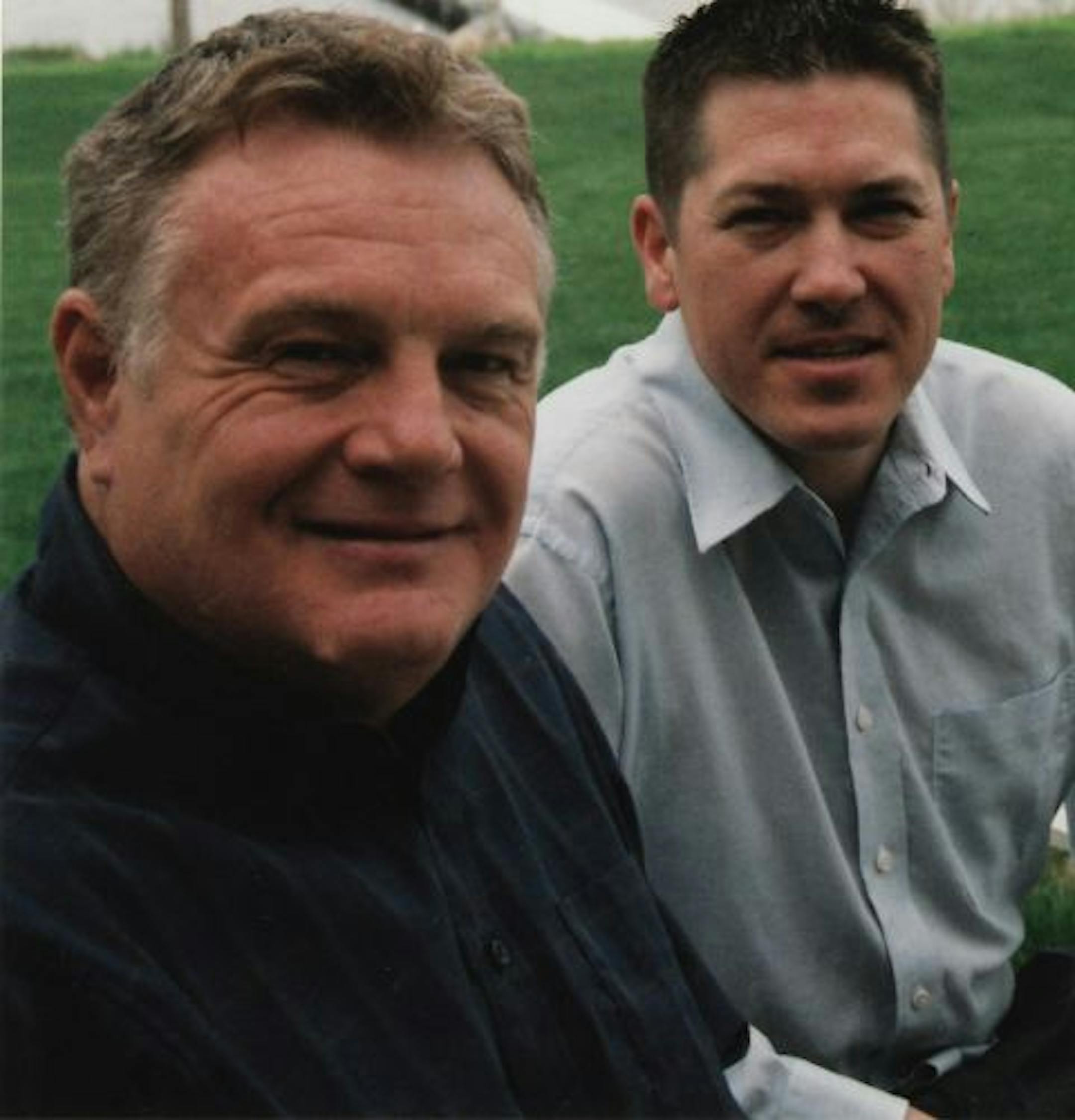 Brad Nelson, left, and Ken Kern run WebInterstate, a Faribault-based business that develops software to automate operations of the mobile X-ray, CT-scan and ultrasound industry.