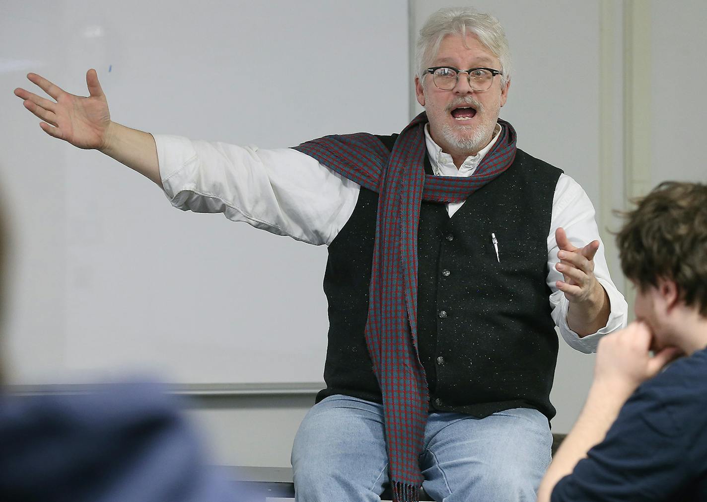 "It gives the benefit of having a better life, a more interesting life," said Augsburg Professor Phillip Adamo about why studying the liberal arts is important.