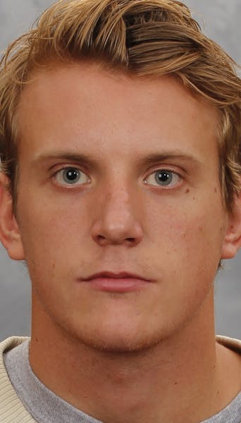 ST. PAUL, MN &#x201a;&#xc4;&#xec; SEPTEMBER 11: Jonas Brodin of the Minnesota Wild poses for his official headshot for the 2013-2014 season on Septemb