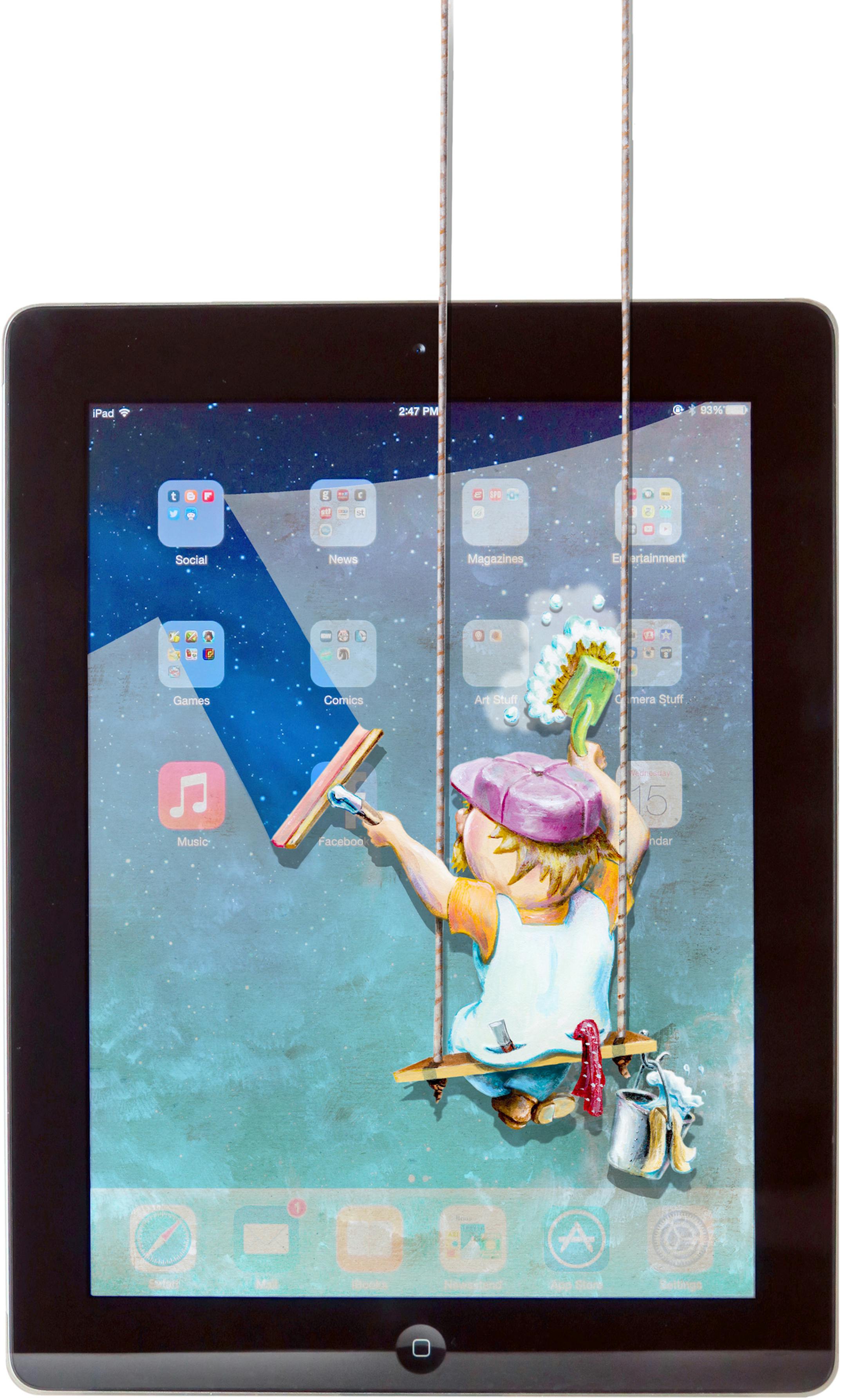 iPad illo - for eddie thomas artwork ORG XMIT: MIN1401151740022518