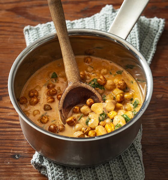 Curried Coconut Chickpea Stew