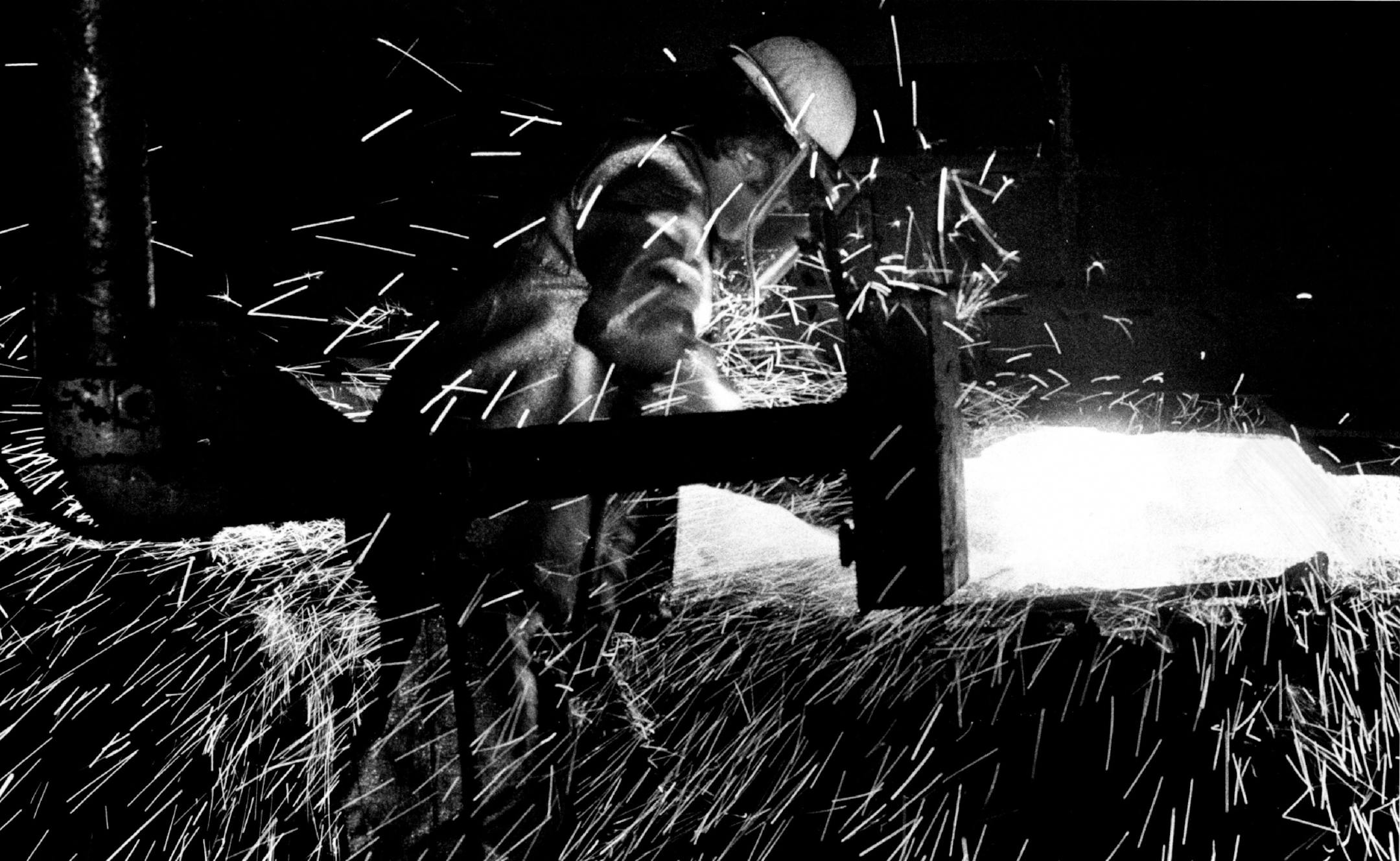 1983: Steelworkers.