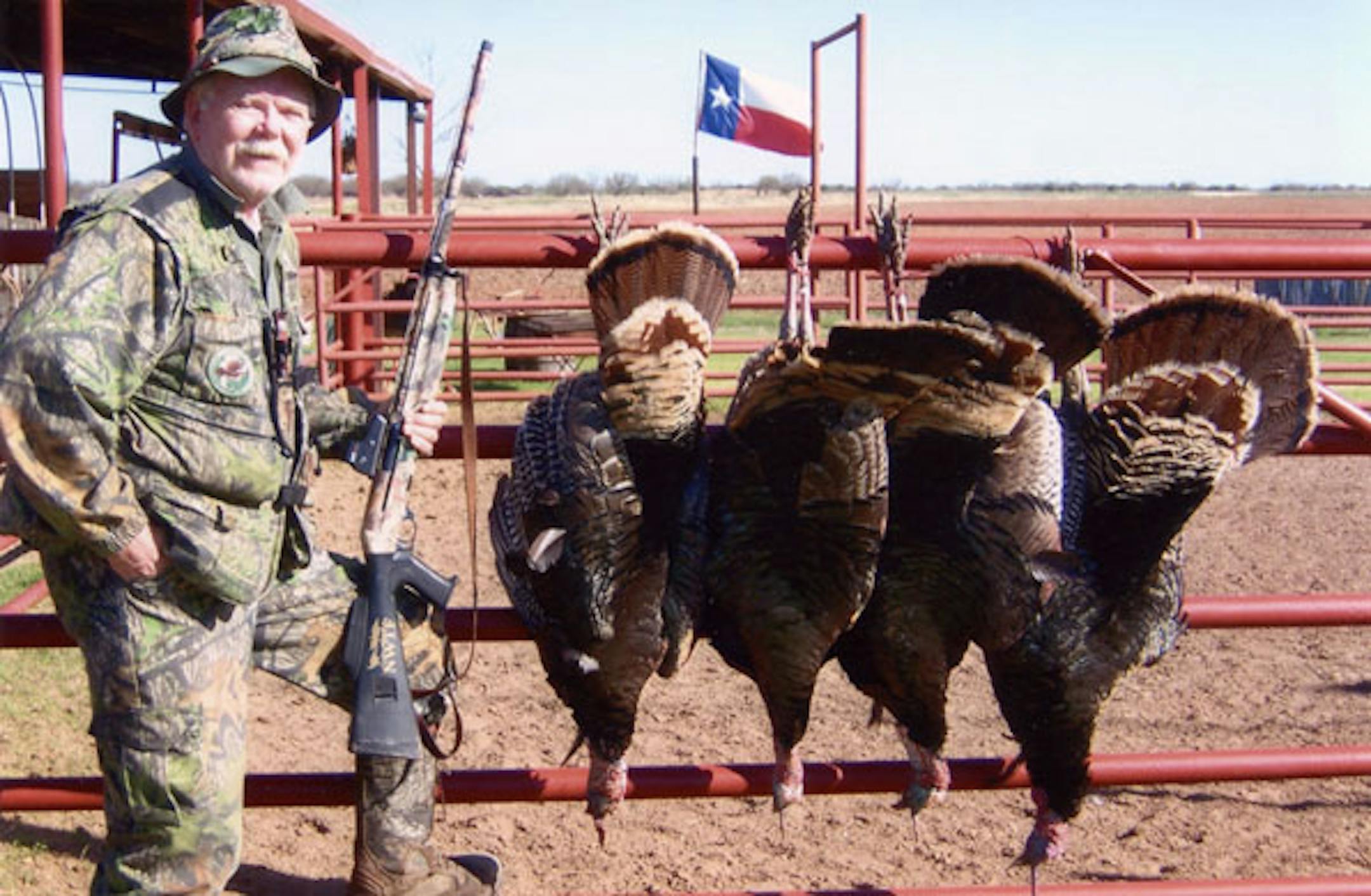 Dick Alford in Texas this spring.