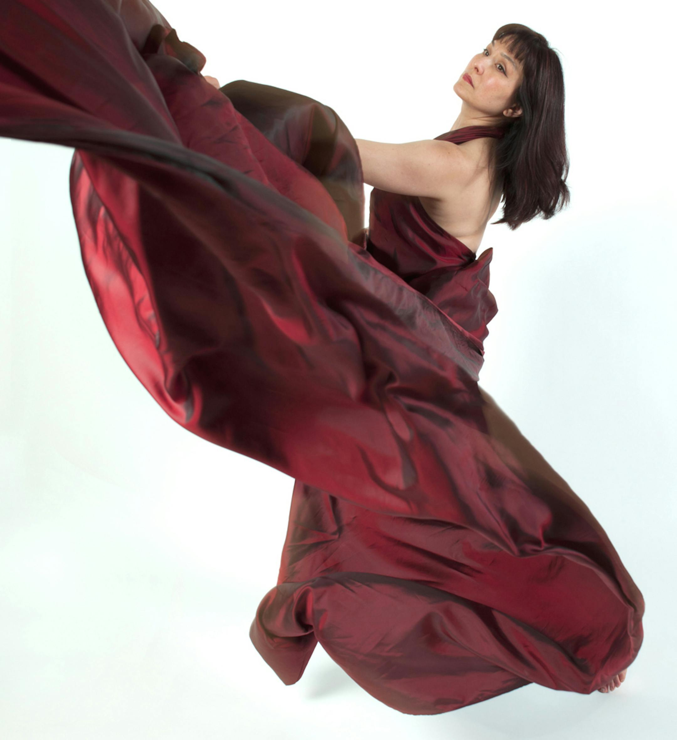Deborah Jinza Thayer dances "Diana Takes a Swim"