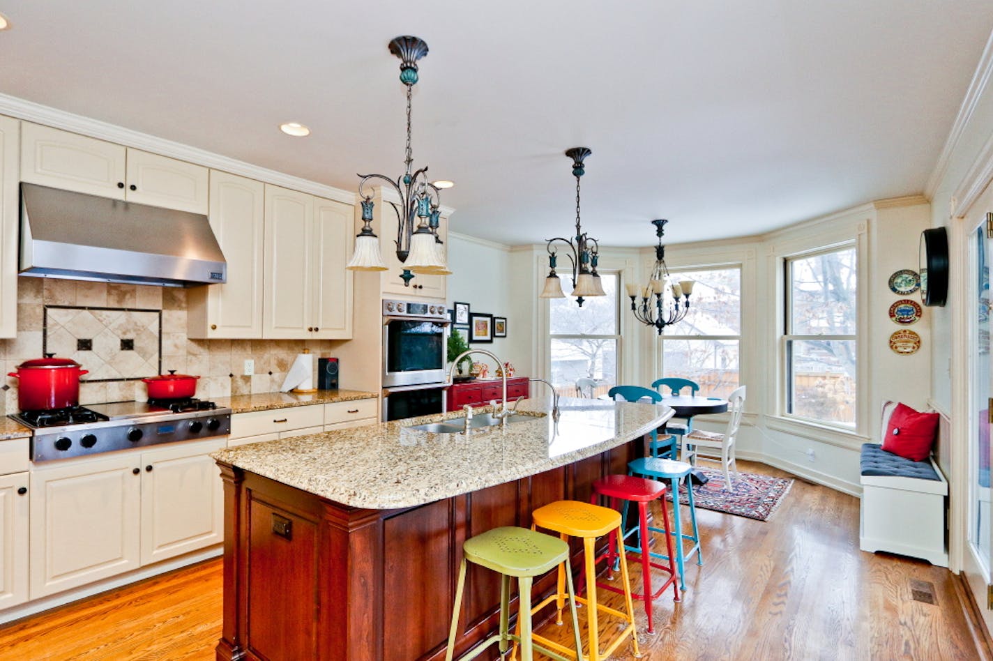 796 Fairmount: Kitchen of 1892 Victorian, Summit Hill home tour