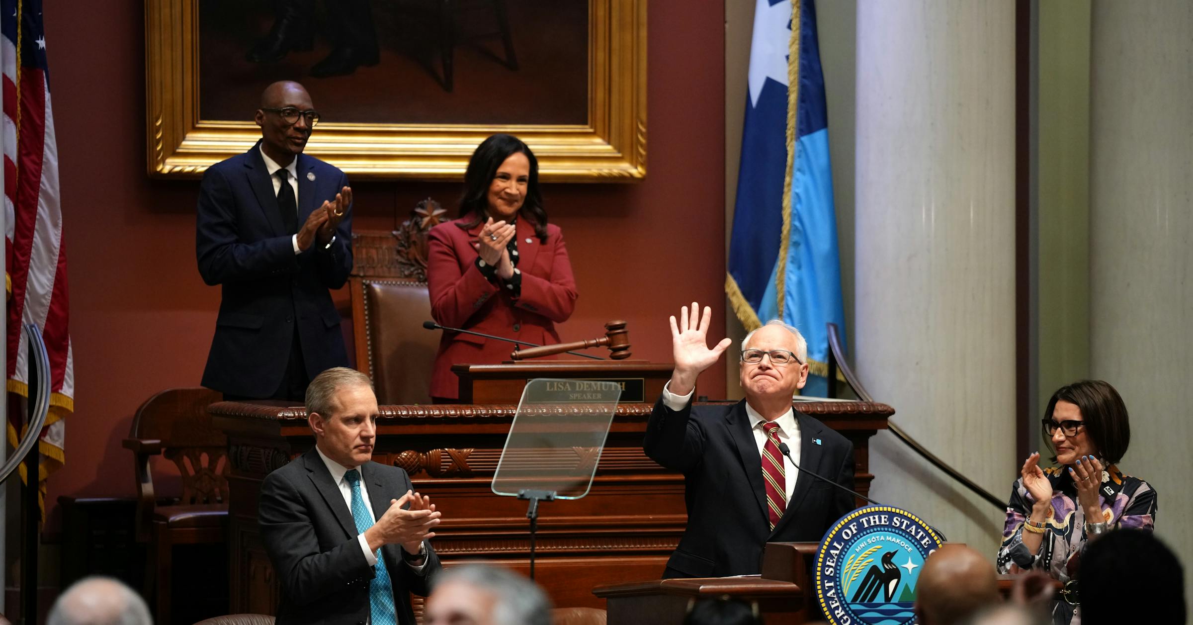 Live: Walz delivering final State of the State address, framing legacy ...