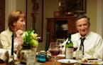 In this image released by Starz Digital, Kathy Baker, left, and Robin Williams appear in a scene from the film, "Boulevard." In the film, Williams pla