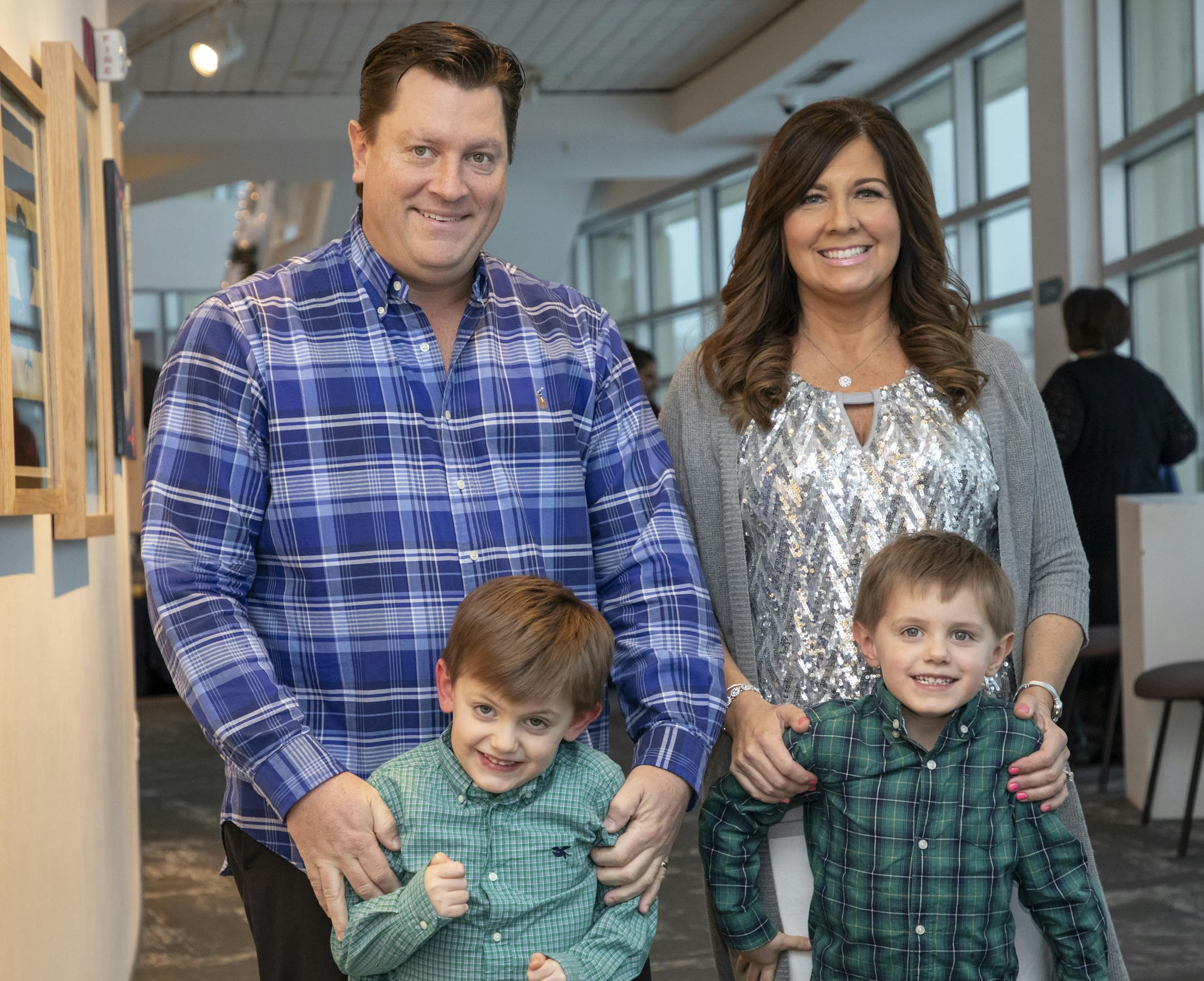 Kevin, Anne, Noah and Finn Winters.