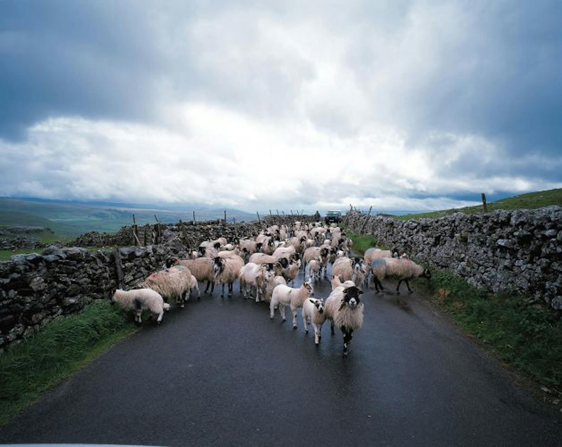 Outdoors in Yorkshire, England