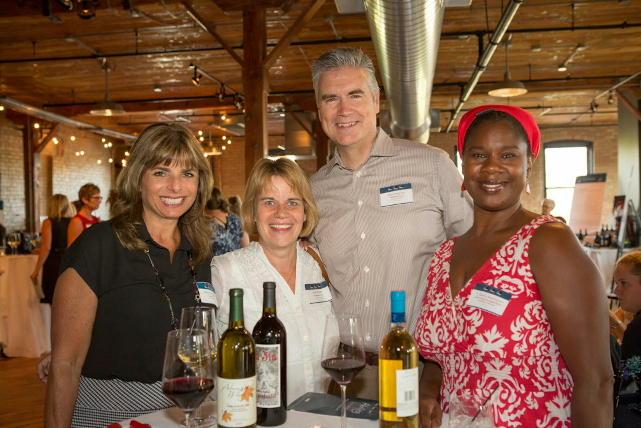 Margaret Johnson, Deb Nilson, Dave Peterson and Y. Elaine Rasmussen.