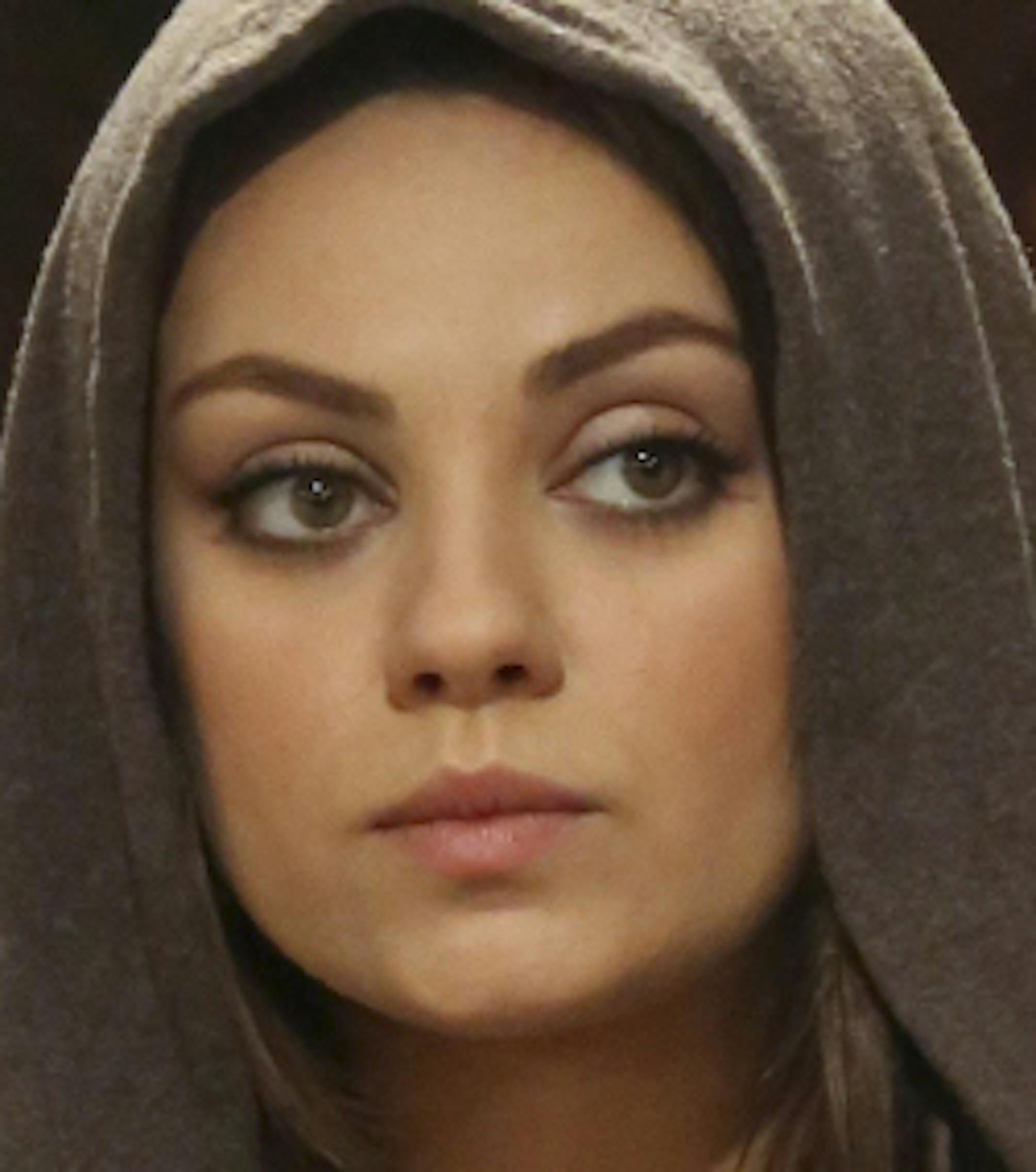 "Daddy's Got a Healthy Flavor Stick" --¬ì Walden reconnects with Kate and is sure she'¬ôs "¬úThe One"¬ù until he meets Vivian and becomes convinced she'¬ôs "¬úThe One."¬ù Meanwhile, Alan and Gretchen grow closer, on TWO AND A HALF MEN, Thursday, April 10 (9:01-9:31 PM, ET/PT) on the CBS Television Network. Pictured: Mila Kunis as Vivian Photo: Robert Voets/Warner Bros. Entertainment Inc.¬©2014 WBEI. All rights reserv