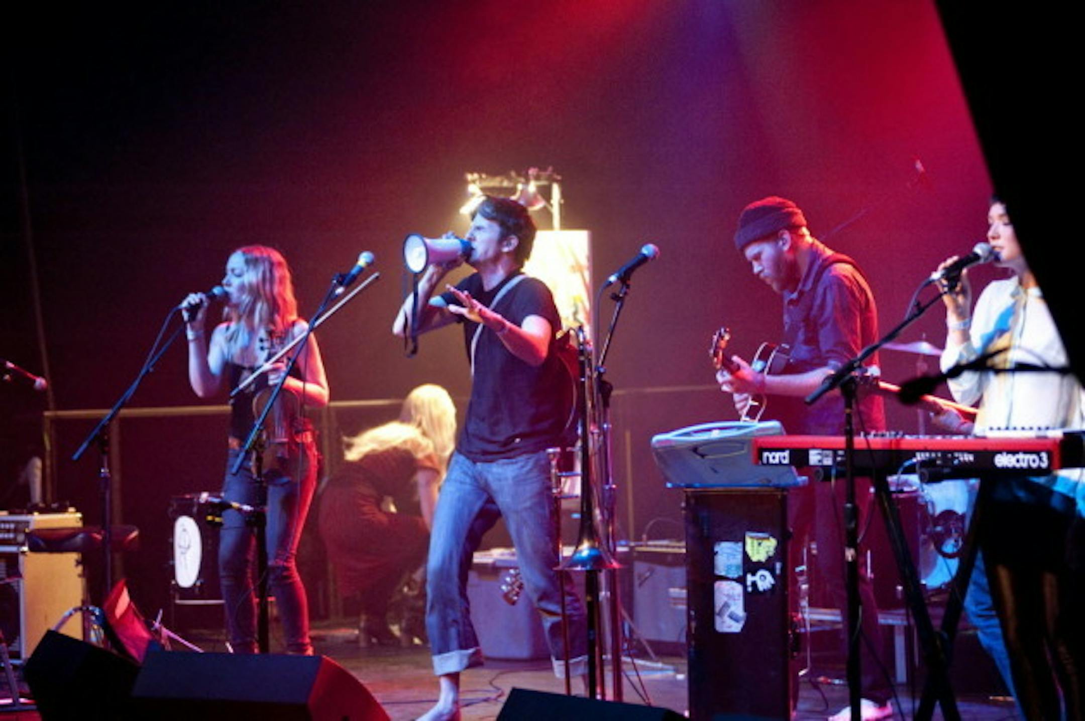 Cloud Cult also played the Current's birthday party in 2013, the last year the band appeared at First Ave. / Leslie Plesser, Star Tribune