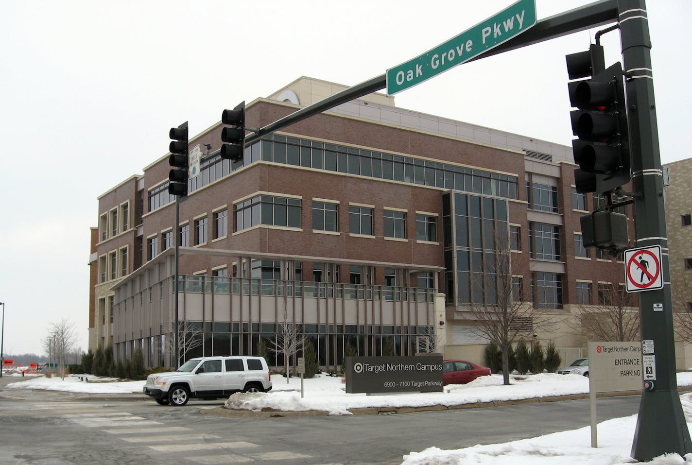 Target Corp. is building two 9-floor office towers to four building and parking ramps at its Technology campus on Hwy. 610 in Brooklyn Park. The city is providing property tax reduction subsidies that some residents say should be tied to Target hiring residents for nearly 4,000 new jobs on the campus. Target has said it will move 3,900 workers, most in Information Technology, from its downtown Minneapolis headquarters.