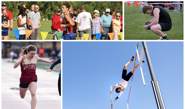 Clockwise from top left: Noah Breker of Armstrong, Hayden Bills of Rosemount, Nathan Nelson of Rochester Century and Jordyn Borsch of Maple Grove.