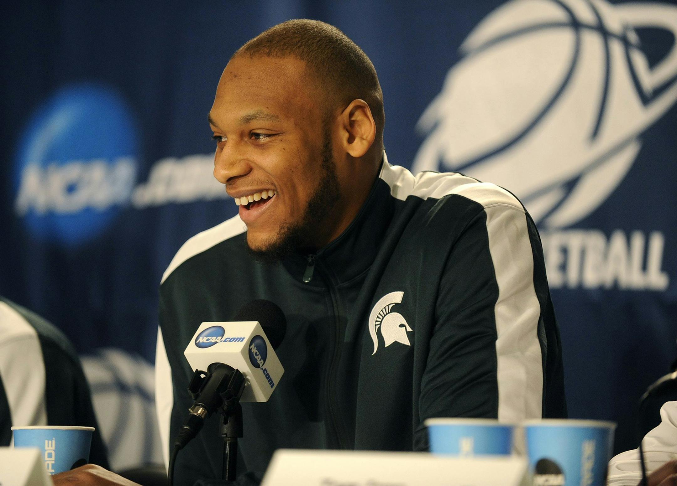 Forward Adreian Payne picked up the game late in eighth grade, then blossomed under Michigan State coach Tom Izzo.