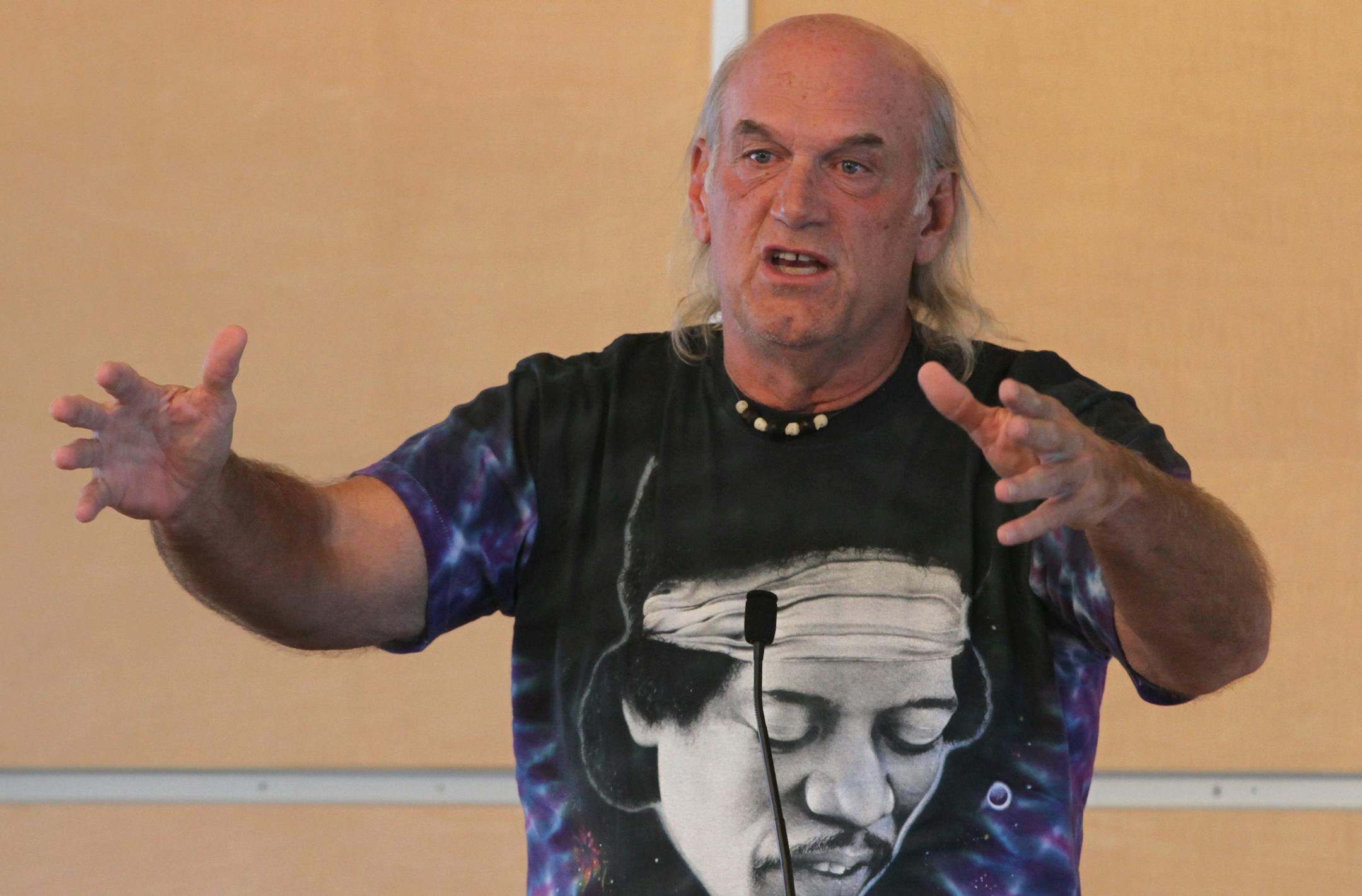 Former Minnesota Governor Jesse Ventura, pictured in 2012.