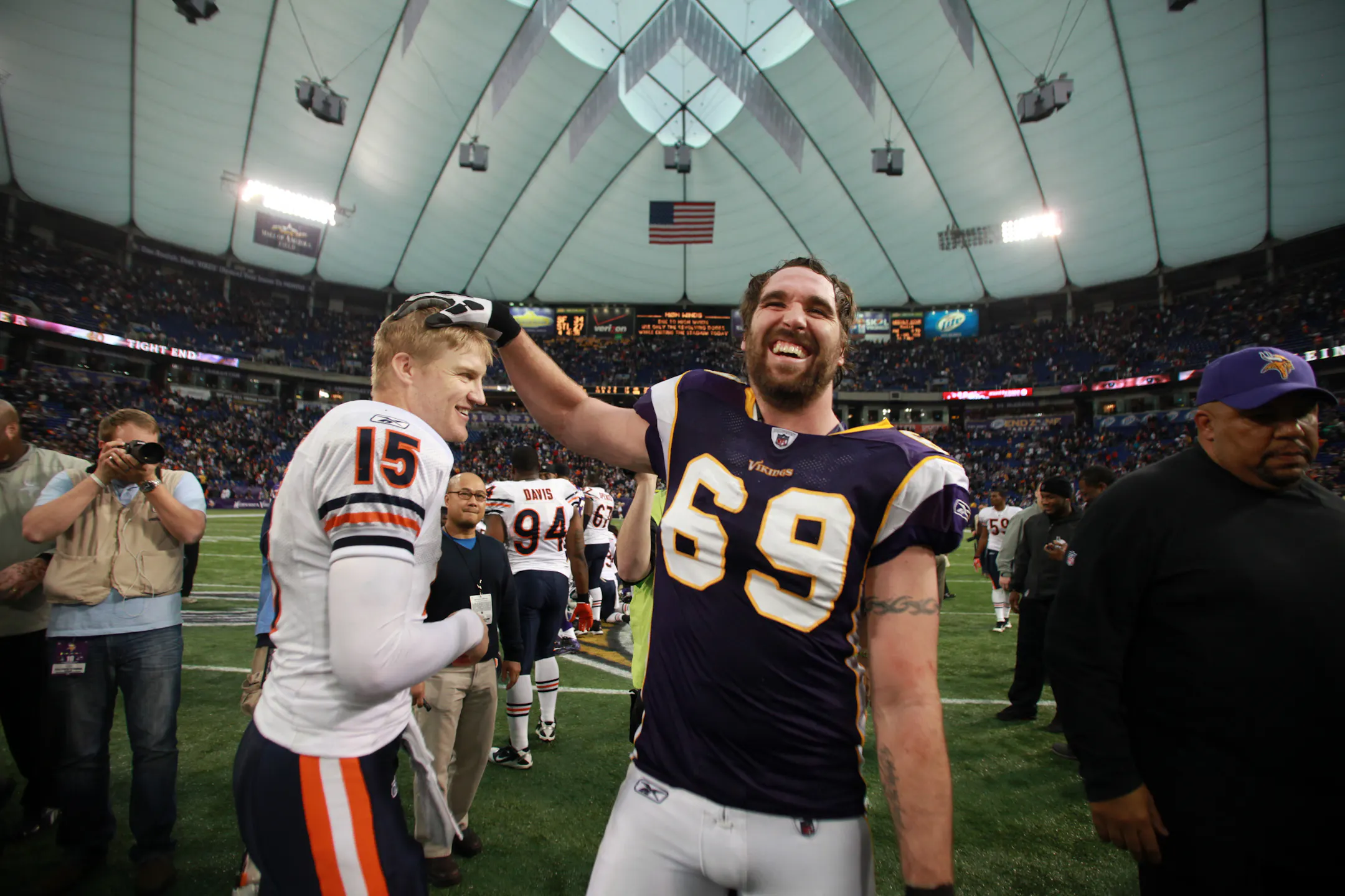 Vikings pass rusher Jared Allen heads to the Hall of Fame