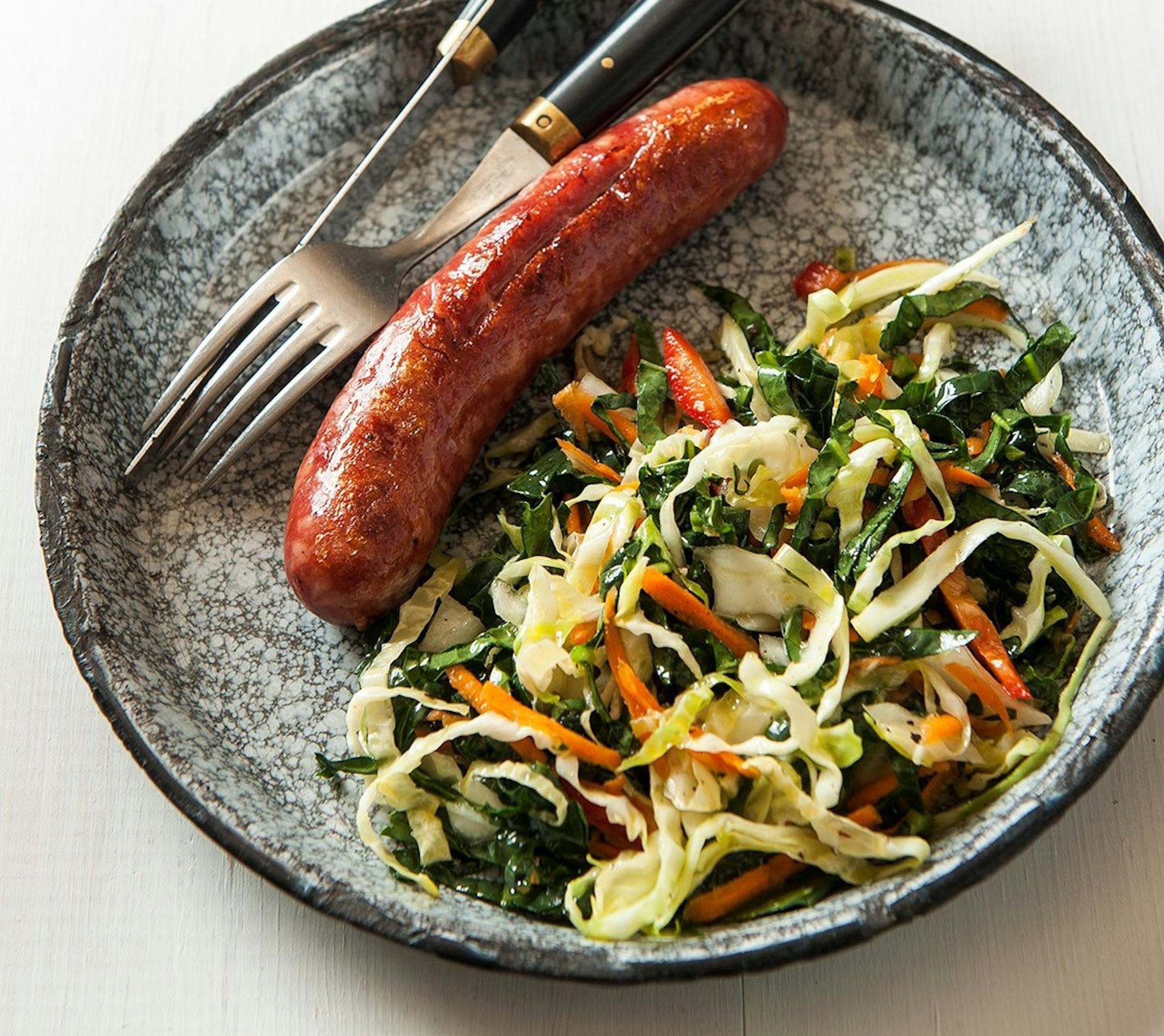 Overnight Veggie Slaw.