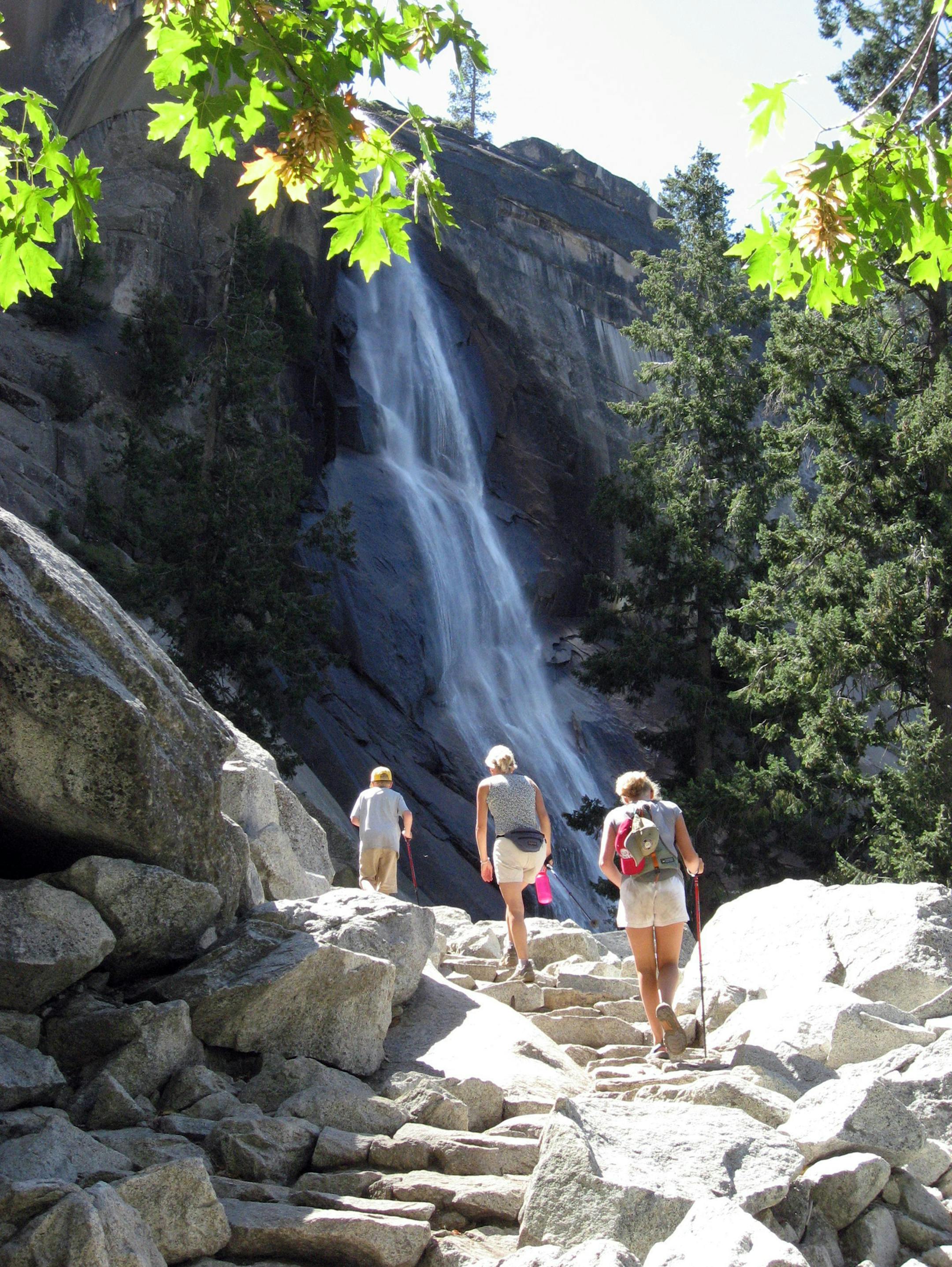 Hiking in Yosemite. Photo provided by Susan Eich.