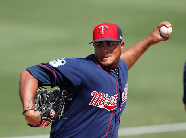 Instead of having Adalberto Mejia pitch in a minor league game Monday, the Twins had him ride the bus to Dunedin and follow Tyler Duffey to the mound 