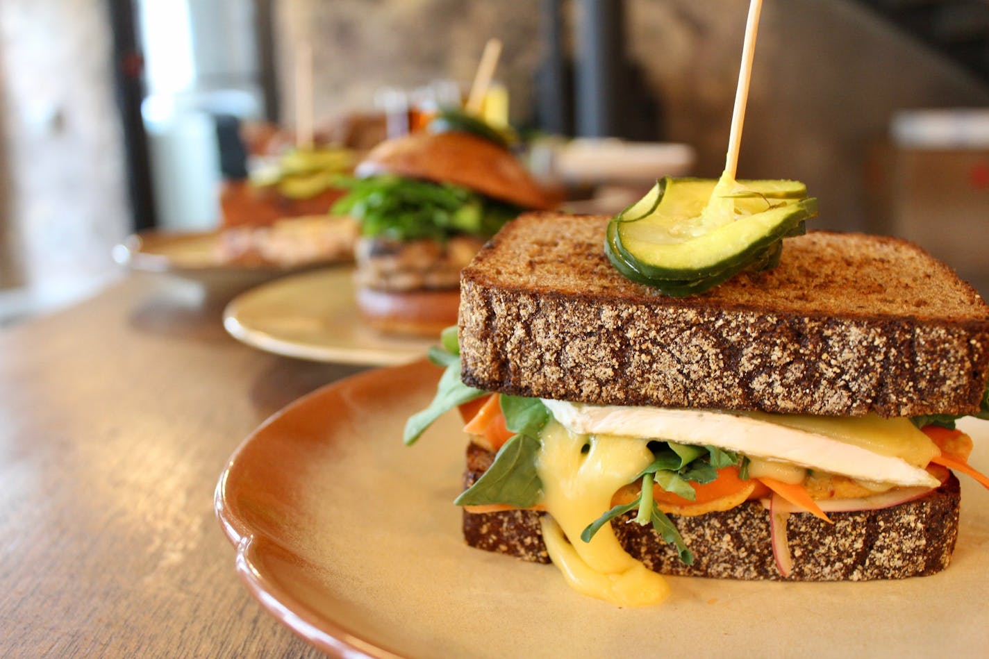 Smoked Carrot Sandwich at Kieran's Kitchen Northeast