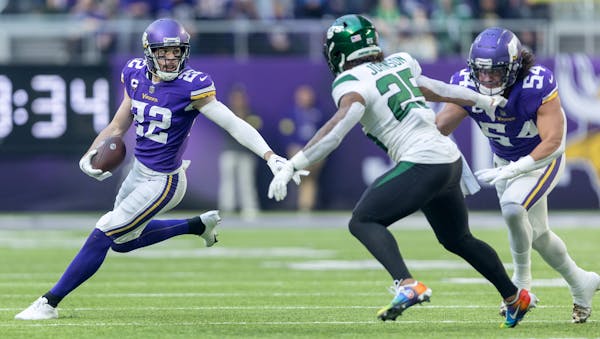 Vikings safety Harrison Smith got his fifth interception of the season, tying a career high.