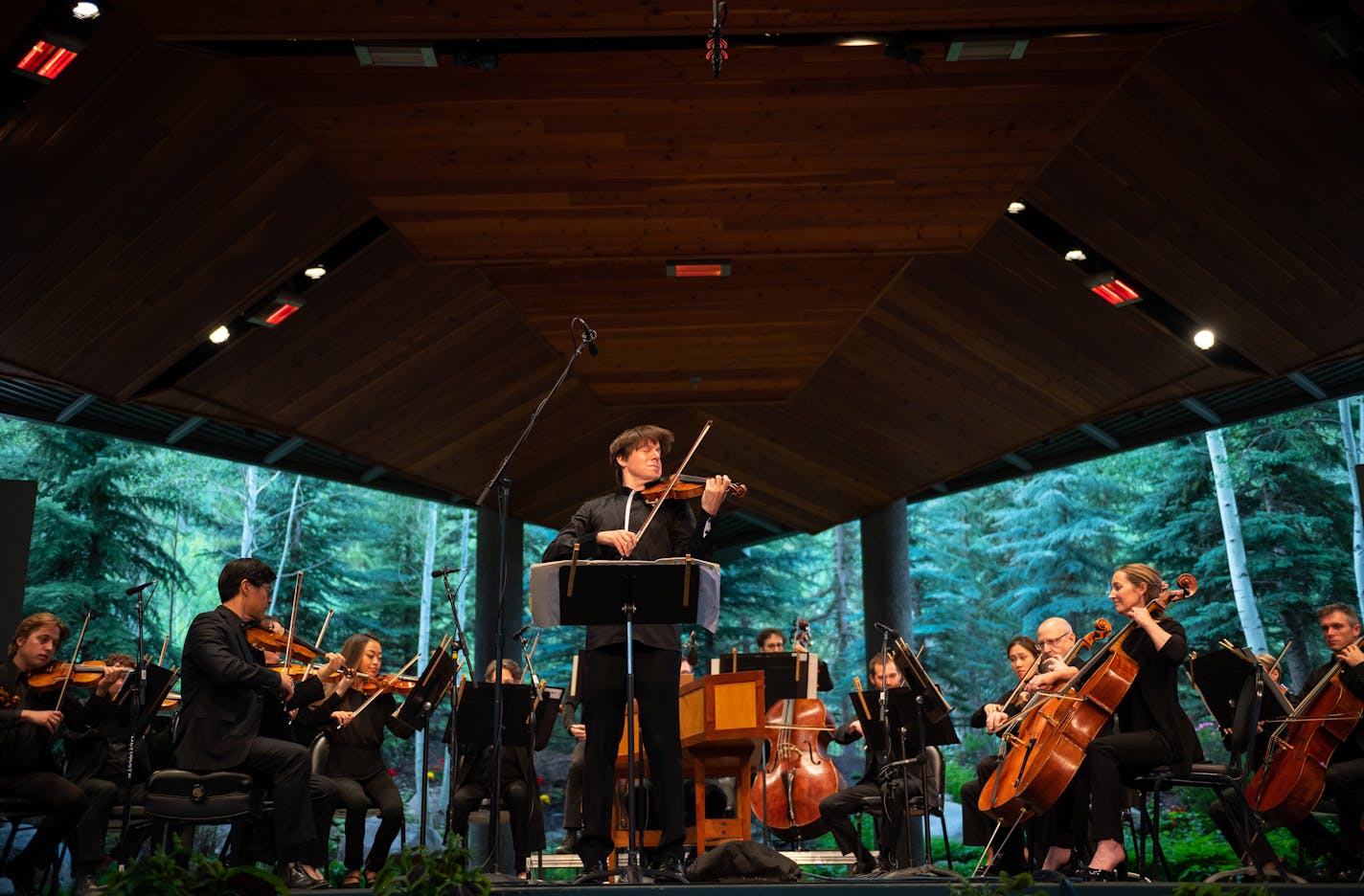 Joshua Bell's 2021 performances with the SPCO at Bravo! Vail. Please credit Tomas Cohen&nbsp;