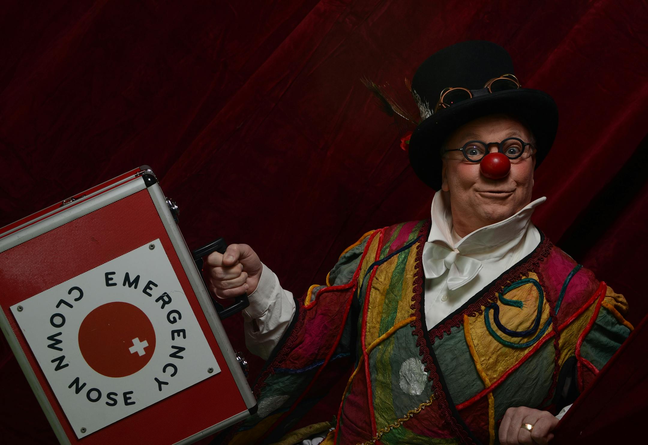 Lloyd Brant will perform his one-man show at Caponi Art Park this Sunday. (Photo by Jeff Kraker)