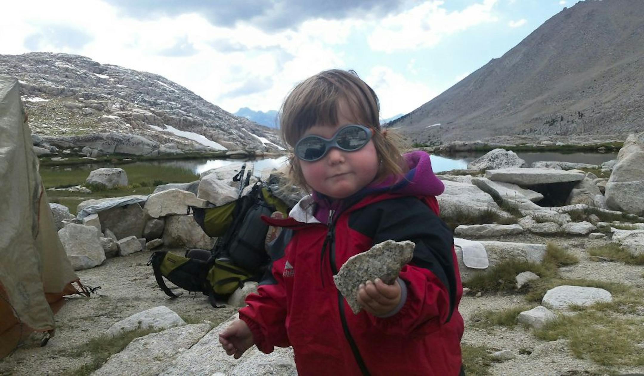 During six months on the Pacific Coast Trail, Hazel Liechty learned how to walk, mimic a loon and turn a rock into a fascinating toy.