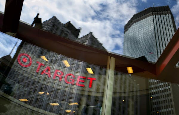 The Nicollet Mall Target store. Target announced Gregg Steinhafel&#x201a;&#xc4;&#xf4;s departure as chairman, president and chief executive officer. ]