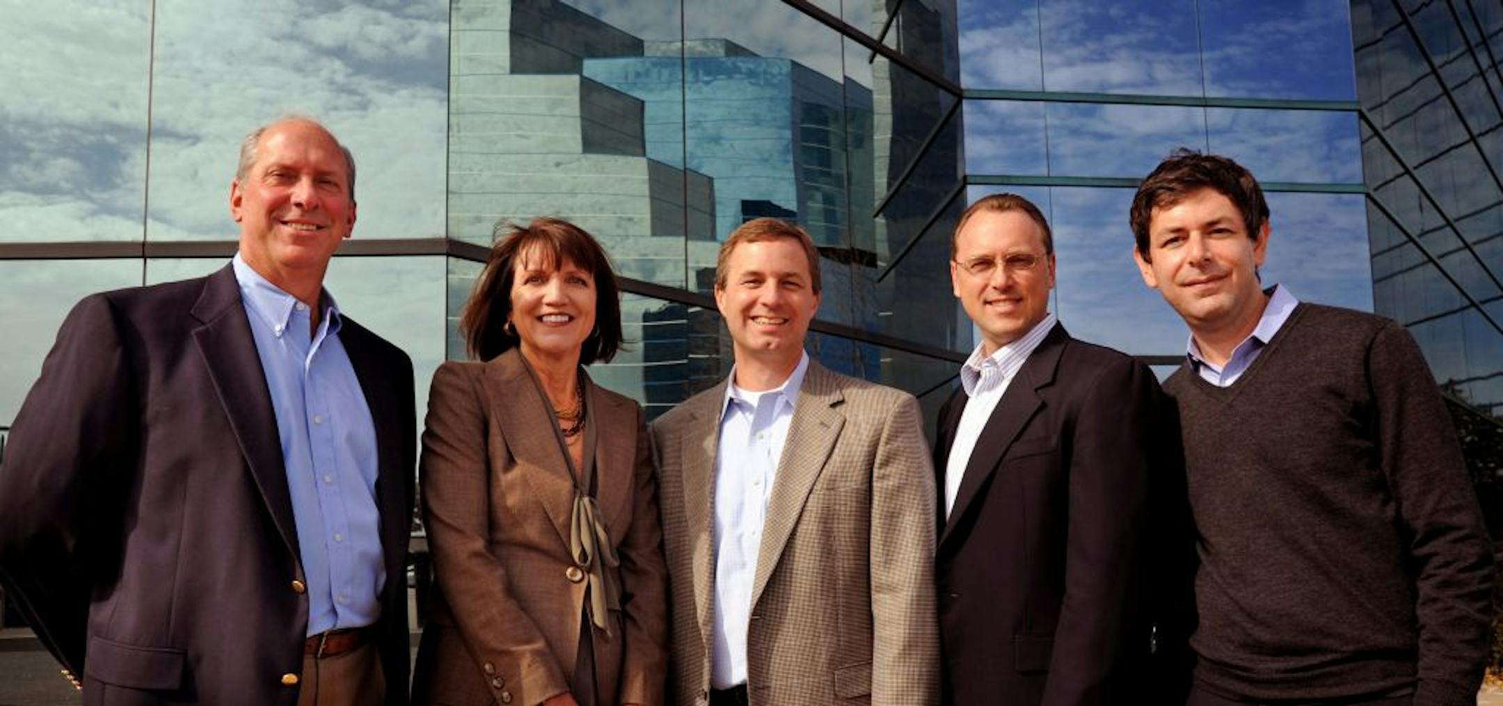 The key people of Wealth Enhancement Group are from the left to right are Bruce Helmer, Co-Founder, Financial Advisor and host of the "Your Money" radio program, Peg Webb, Sr. Vice President, Financial Advisor and host of the "Your Money" radio program, Jeff Dekko, Chief Executive Officer. Joe Brummel, Director of Retirement Plan Consulting, and Jim Cahn, Chief Investment Officer. . Wealth Enhancement Group, the Plymouth-based independent financial planning and advisory firm that has expanded ac