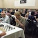 Grandmaster Bryan Smith (center, foreground) is registered to play again in the Twin Ports Open in Superior, Wis.