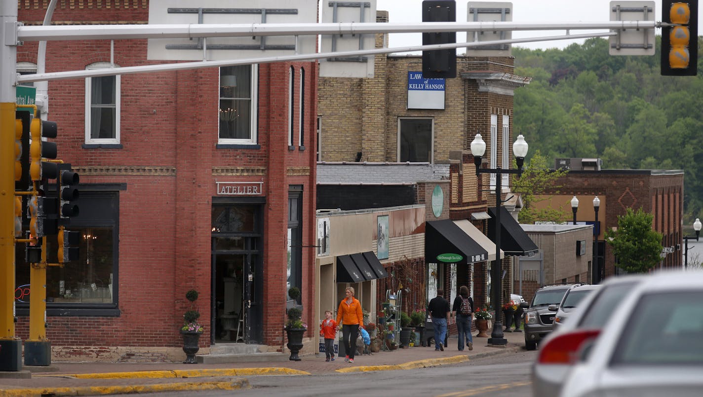 Central Ave is one of the main streets that runs through downtown Buffalo.