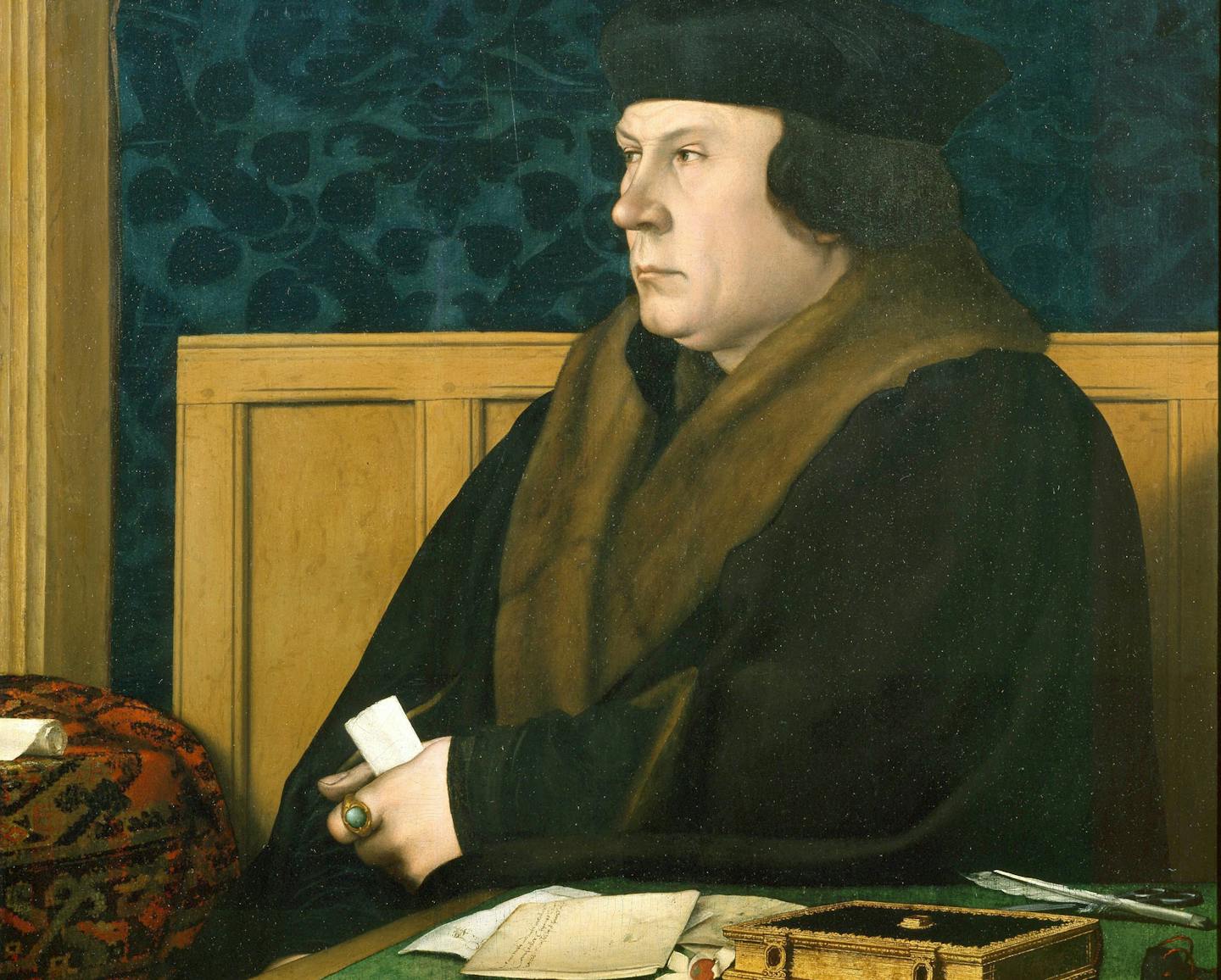 Thomas Cromwell served as chief minister of King Henry VIII of England from 1532 to 1540. (Portrait by Hans Holbein the Younger.)