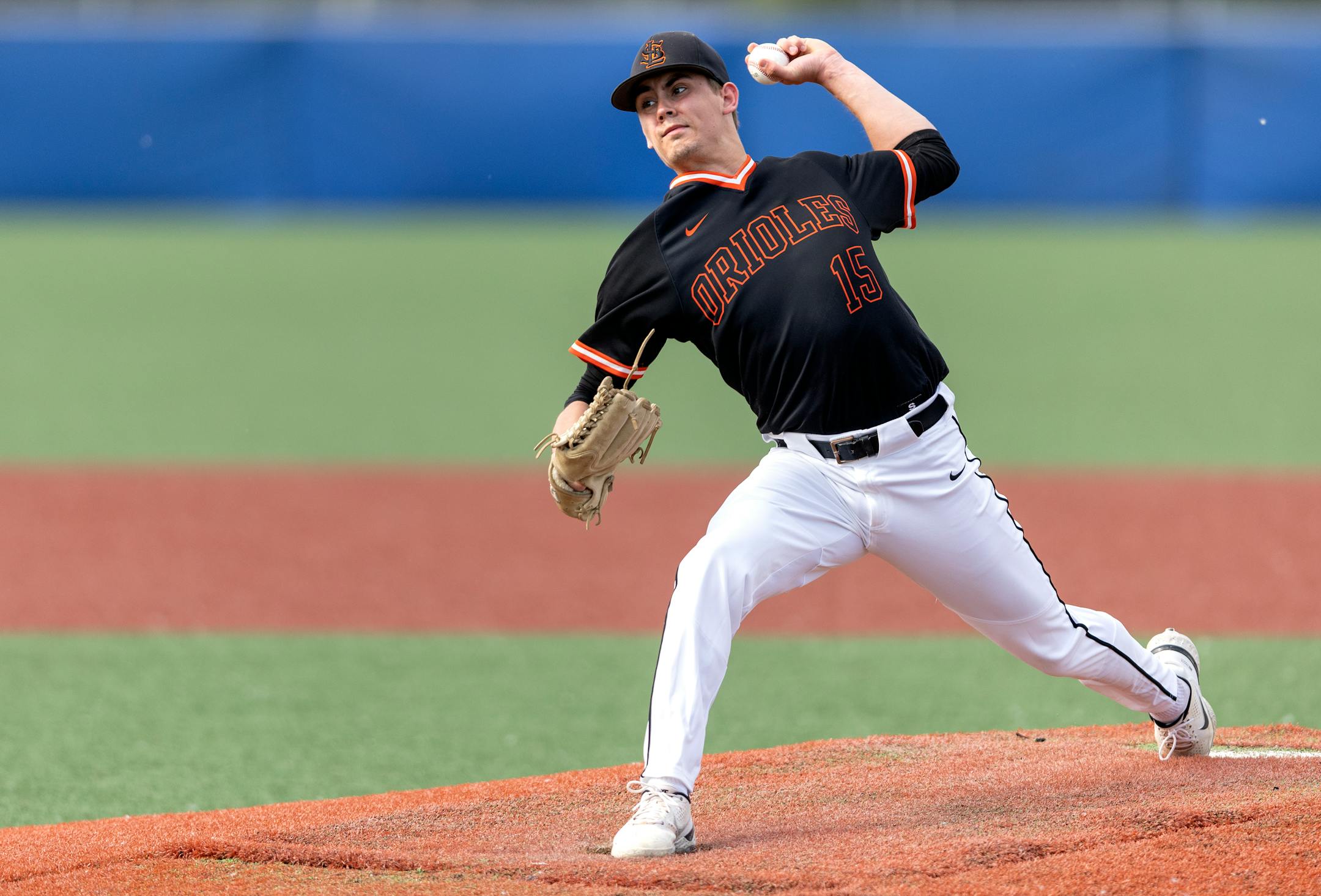 St. Louis Park pitcher/outfielder/first baseman Kristofer Hokenson (15) Monday, June 6, at the Hopkins High School in Minnetonka, Minn. ] CARLOS GONZALEZ • carlos.gonzalez@startribune.com