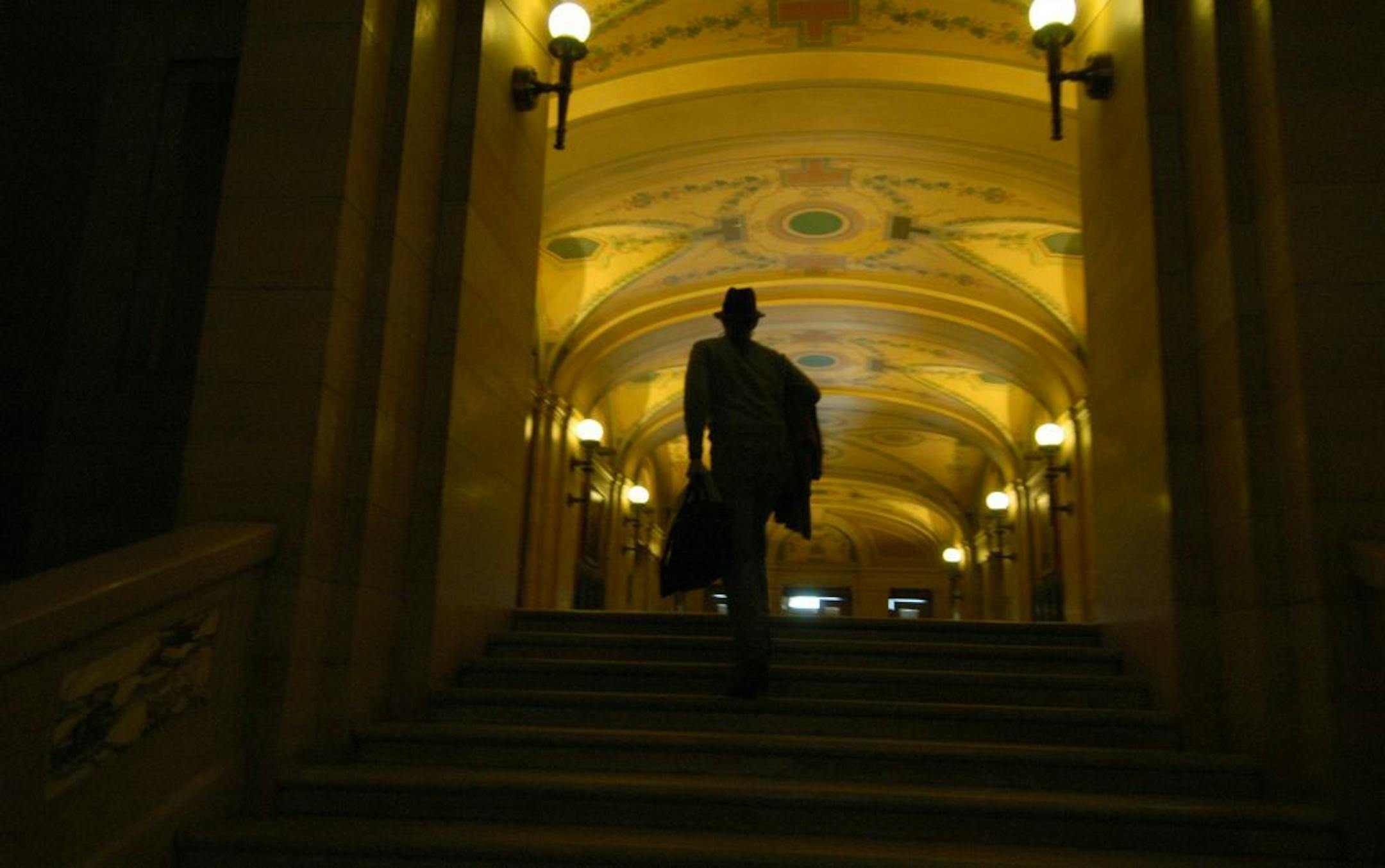 A lobbyist at the Capitol
