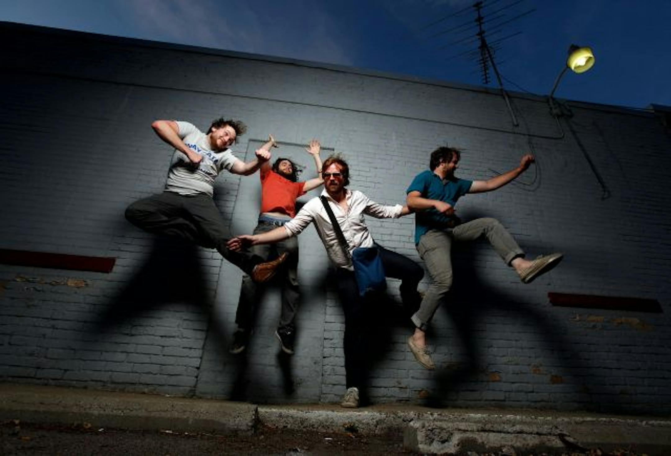 Minneapolis band Vampire Hands' (l to r) Alex Rose, Chris Bierden, Colin Johnston and Chris Rose.