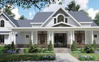 Home plan: Modern farmhouse is airy and bright