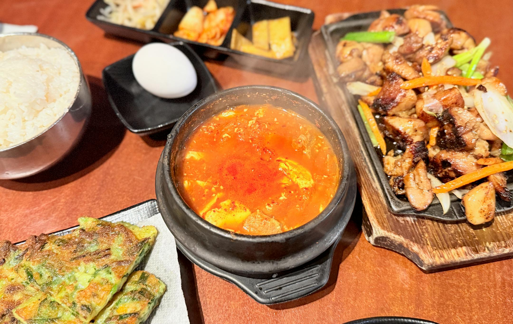 Sundubu at Kimchi Tofu House in Minneapolis
