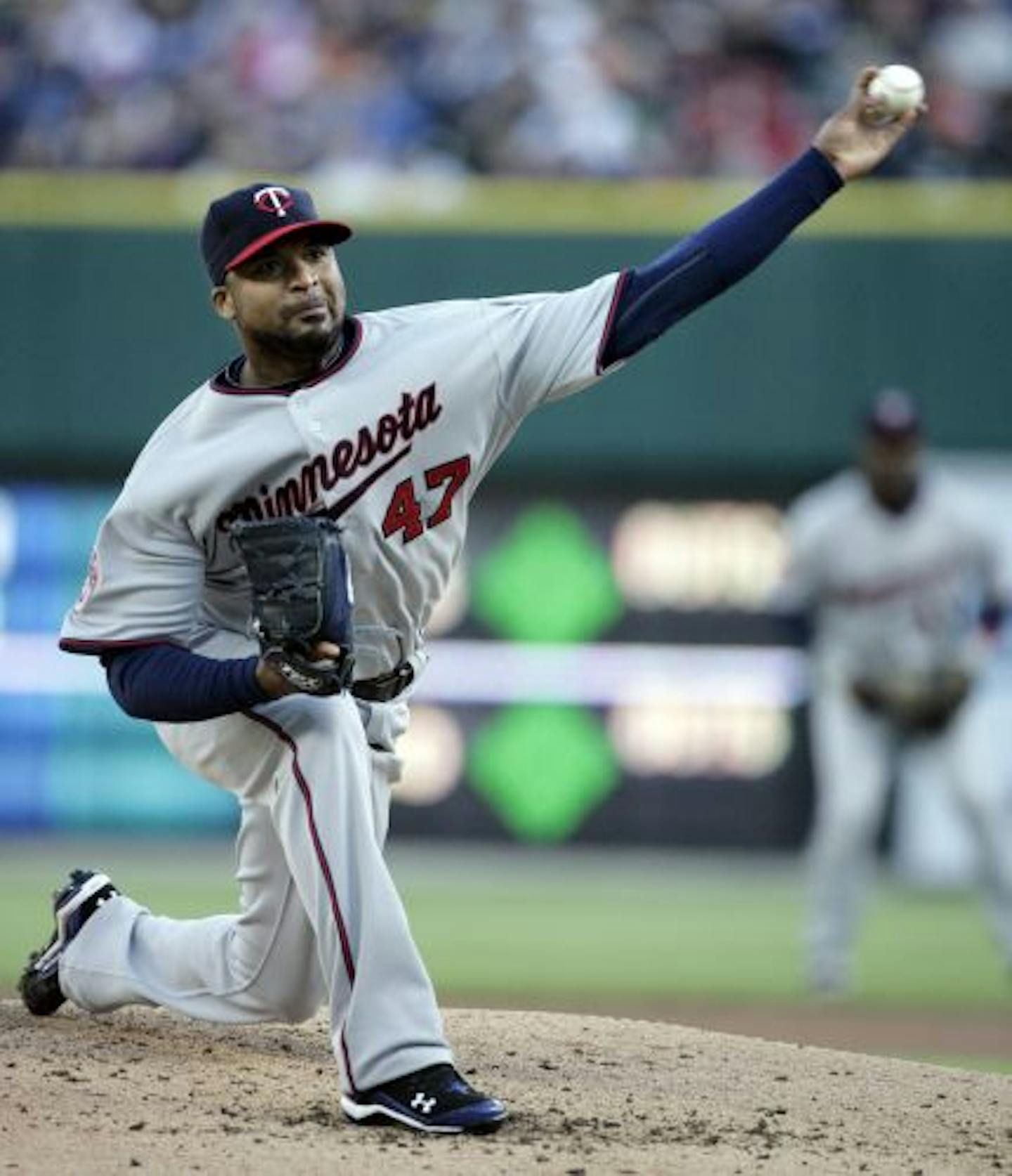 Twins lefthander Francisco Liriano