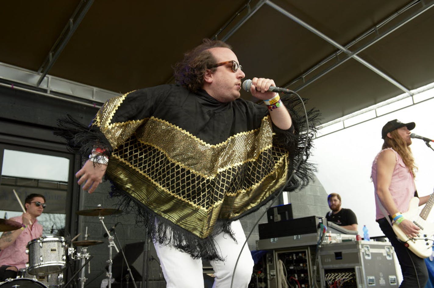 Sean Tillmann performed as Har Mar Superstar for Rachel Ray's Feedback party at Stubb's during 2014's South by Southwest Music Conference in Austin, Texas.