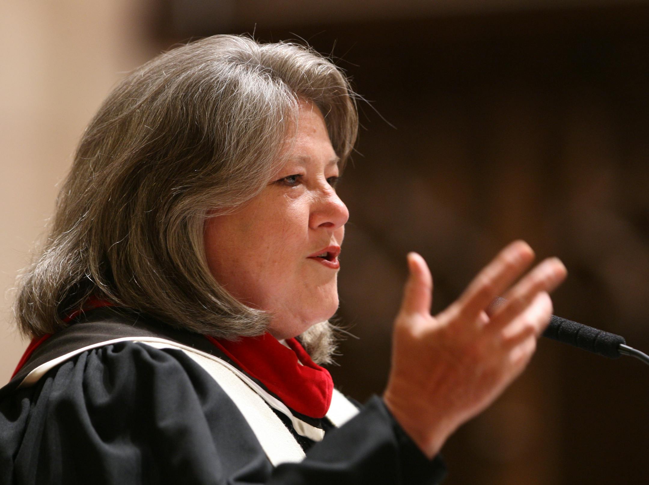 The Rev. Peg Chemberlin: "Churches are giving their programs a staff, office space and an agenda. It wasn't that way 10 years ago."